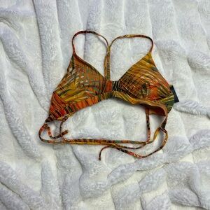 HURLEY swim top with tie back